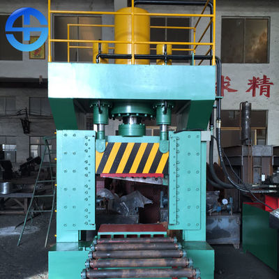 macchina di taglio di piastra metallica idraulica della forza di taglio 800KN per la pianta di recupero del metallo