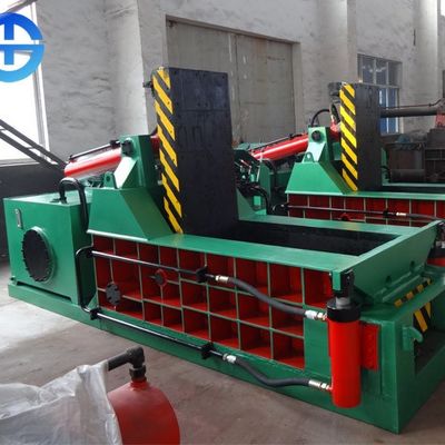 Qualità  Hydraulic Scrap Metal Baler Scrap Baling Machine 10-20 Ton / Day fabbrica