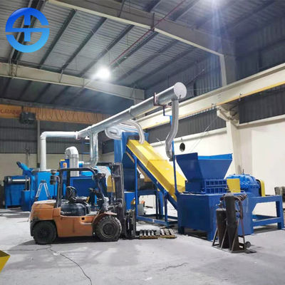 1 Ton/H 98% Rate Radiator Recycling Machine di separazione