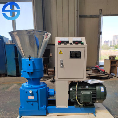 Piccola macchina di legno casalinga della pallina 100kg/hr della pallina 3mm