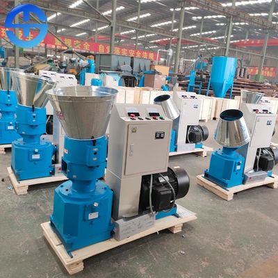 Piccola macchina di legno casalinga della pallina 100kg/hr della pallina 3mm