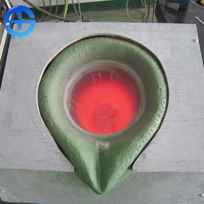 Attrezzatura compatta della fornace di fusione 45 chilowatt di grande capacità termica per media frequenza