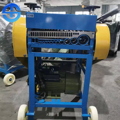 Doppia macchina di spogliatura doppia di rotolamento del filo di rame del coltello 3 chilowatt