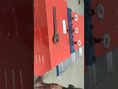 Macchina per il riciclaggio di radiatori in alluminio con azionamento elettrico rosso da 3 Kw + radiatore da 4 Kw